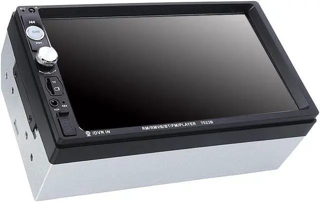 Alt view image 4 of 5 - 7 Inch 2 DIN Car Stereo Radio Multimedia MP5 Player FM USB AUX HD bluetooth HD Touch Screen Support Rear Camera Universal Radio