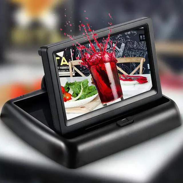 Alt view image 3 of 5 - Radio Multimedia Player 4.3 Inch HD Player Touch Digital Display Bluetooth Auto Radio Backup Monitor Screen Playing