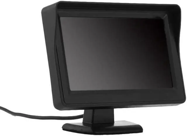 Alt view image 4 of 5 - mobili Monitor con Telecamera Per la Retromarcia 4.3 pollici TFT LCD Display Dello Schermo DC 12 V-24 V