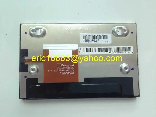 Alt view image 2 of 3 - 4.3inch LCD display LB043WQ4 LB043WQ4(TD)(01) LB043WQ4-TD01 screen panel for Kia Car DVD GPS navigation LCD Monitor