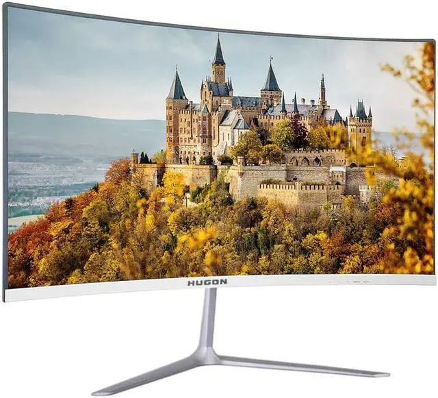 Alt view image 4 of 5 - 24 inch 1920×1080P Curved screen 75Hz Gaming Monitor PC LCD/TFT 23.8 Inch Computer Display /VGA interface