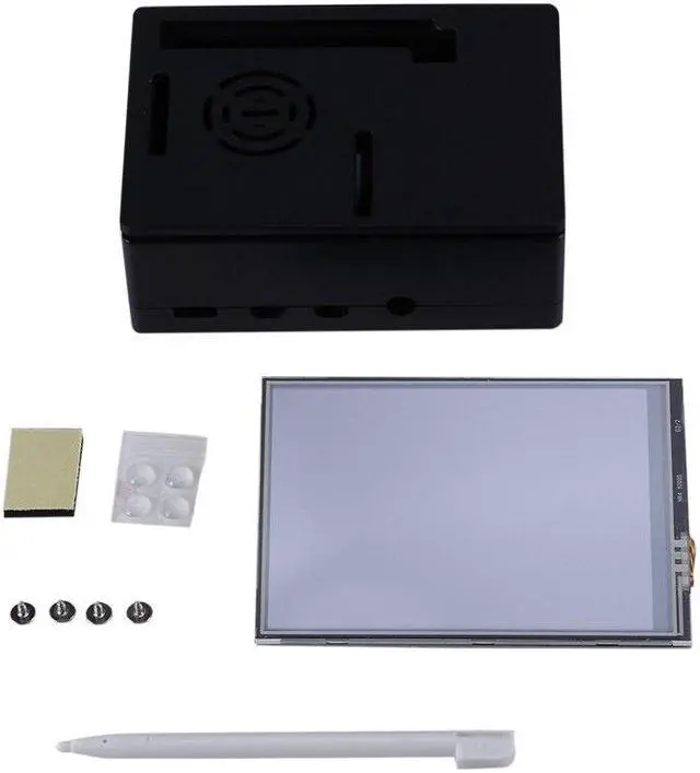 Alt view image 2 of 5 - for Raspberry Pi 4B 3.5 Inch LCD Display monitor Touch screen with Case Double Function Do Not Include Raspberry Pi