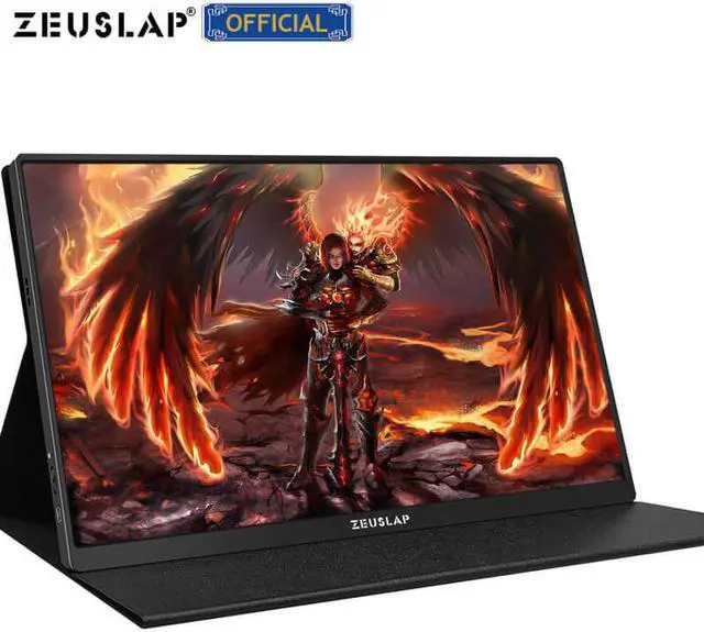 Alt view image 2 of 5 - 15.6inch 1920*1080P 4K PD HDR Metal Portable Monitor Ultra Narrow Frame Gaming Portable Screen for phone laptop PS4 Switch Xbox