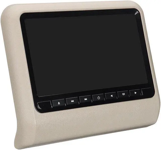 Alt view image 4 of 5 - 9 inch Car LED Pillow Headrest Monitor Back Seat Multi media Player MP4 MP5 Mirror Link Detachable Touch Screen