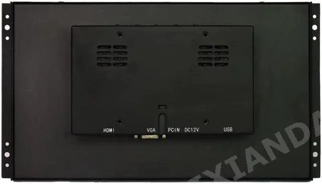 Alt view image 5 of 5 - GC1116 11.6 Inch High Resolution 1920*1080 Open Frame Capacitive Touch Monitor With VGA//USB Sperkers