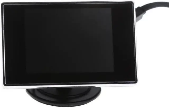 Alt view image 4 of 5 - 3.5" Mini TFT LCD Color Monitor Screen DVD VCD For Car Rear View Backup Camera
