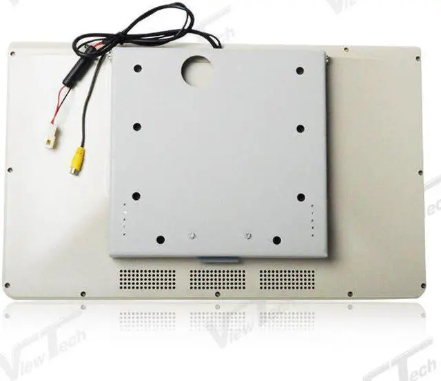 Alt view image 5 of 5 - 22-inch Roof Mount Wide Bus Monitor 2 Video Inputs 1920x1080 HD16:9 screen DC12V~DC24V Wide viewing angle Back Steam Pipe