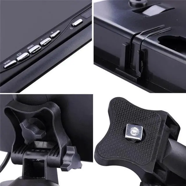Alt view image 4 of 5 - 7" TFT Monitor Backup IR Night Vision Rear/Side View Camera Waterproof 4 Pins Aviation Extension Cable for 33FT Trailer