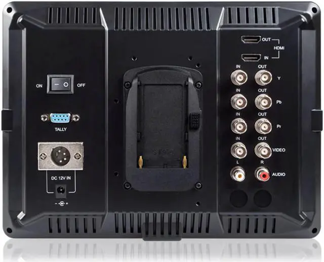 Alt view image 2 of 5 - FW1018V1 10.1 inch Camera Field Monitor 4K Full HD 1920x1200 IPS Display YPbPr Video Audio Input for DSLR Cameras