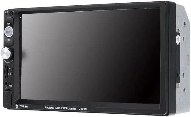 Alt view image 2 of 5 - 7 Inch 2 DIN Car Stereo Radio Multimedia MP5 Player FM USB AUX HD bluetooth HD Touch Screen Support Rear Camera Universal Radio