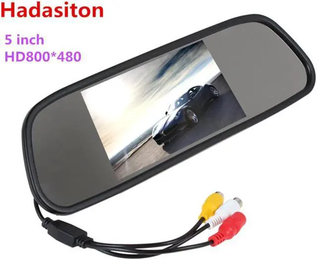 Alt view image 2 of 5 - parking monitor 5 inch TFT LCD Color Screen Car monitor Rearview mirror monitor,Rearview camera optional