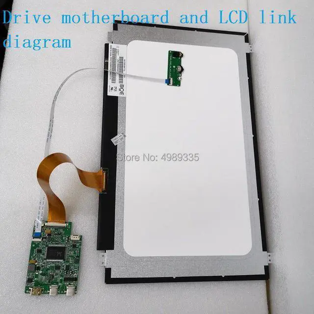 Alt view image 4 of 5 - 15.6-inch touch monitor One-line communication Module kit Type-C supports one-line communication for Android phones