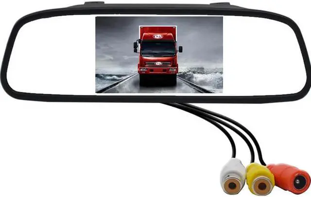 Alt view image 5 of 5 - 4.3 inch screen TFT LCD Color Display Parking rear Car Mirror HD Car Monitor for Rear view Camera Night Vision Reversing