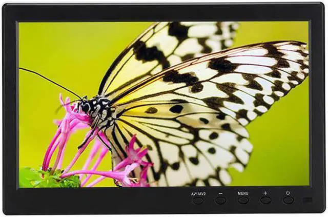 Alt view image 3 of 5 - 10.1-Inch Portable Monitor 1024x600 Widescreen LCD Display Support / VGA / BNC / AV Input with Dual Speakers (100-240V)