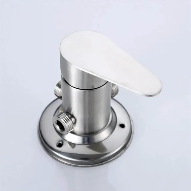 Alt view image 2 of 4 - 304 stainless steel Bathtub Faucet Wall Mounted Water Heater With Water Valve Mixing Valve Solar Hot and Cold Shower Faucet Tap