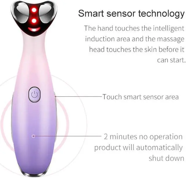 Alt view image 5 of 5 - 6 In 1 RF Eye Beauty Electric Eye Massager Dark Circle Facial Vibration Thin  Radiofrequency Eye Beauty Anti Eye Bag Wrinkle