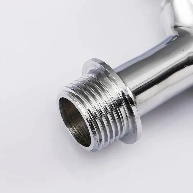 Alt view image 5 of 6 - 1pc Brass Chrome Finished Bibcock Insulation Bucket Tap Teacup Open Bucket Electric Teapot Water Faucet