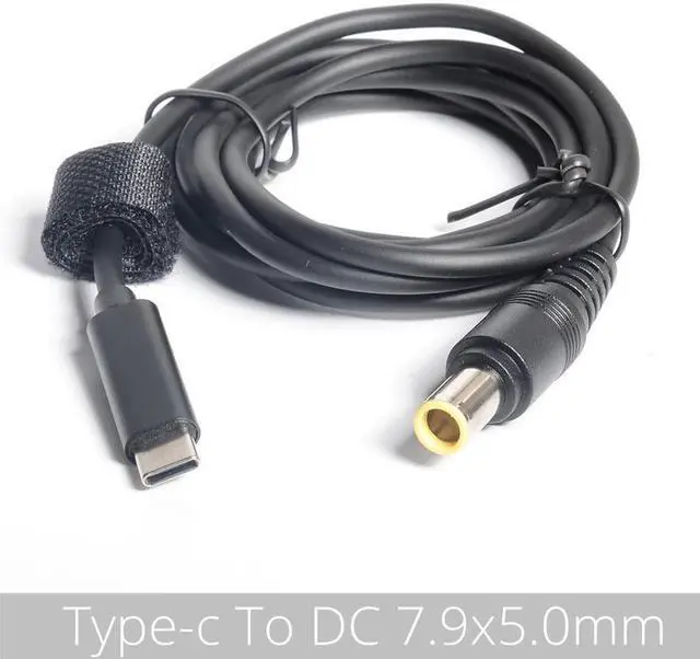 Main image of C USB C to 7.9*5.5mm Plug Converter Dc Power PD Adapter Charging Cable for Lenovo Thinkpad X60 T60 T61 X200 X201 X220 X230