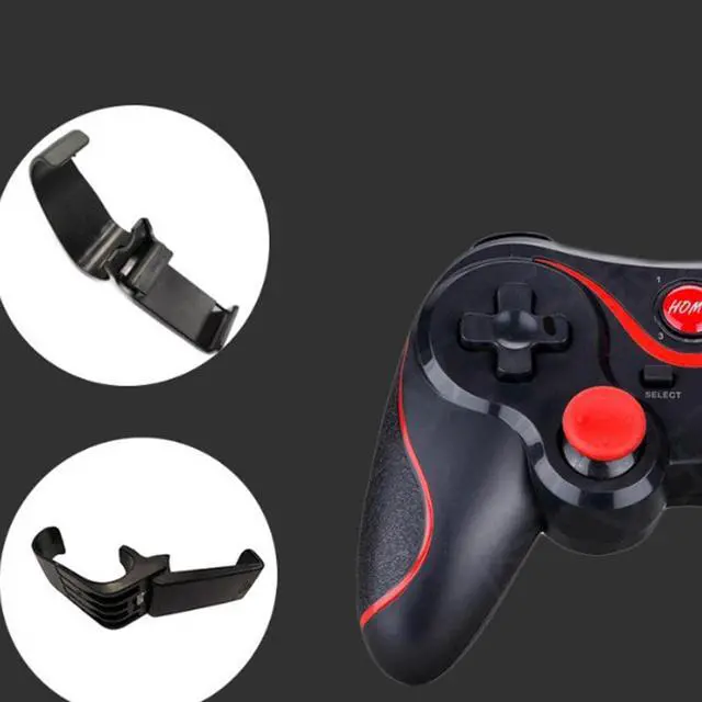 Alt view image 4 of 5 - Bluetooth Wireless Gamepad S600 Stb S3VR Game Controller Joystick For Android Ios Mobile Phones Pc Game Handle