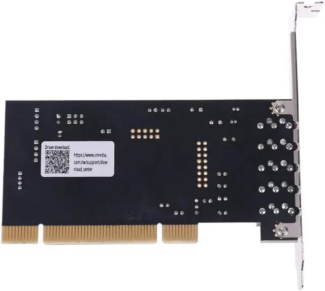 Alt view image 4 of 5 - PCI Sound Card 5.1CH CMI8738 Chipset Audios Digital Desktop Pci Express Cards 5.1 Channel TXC097