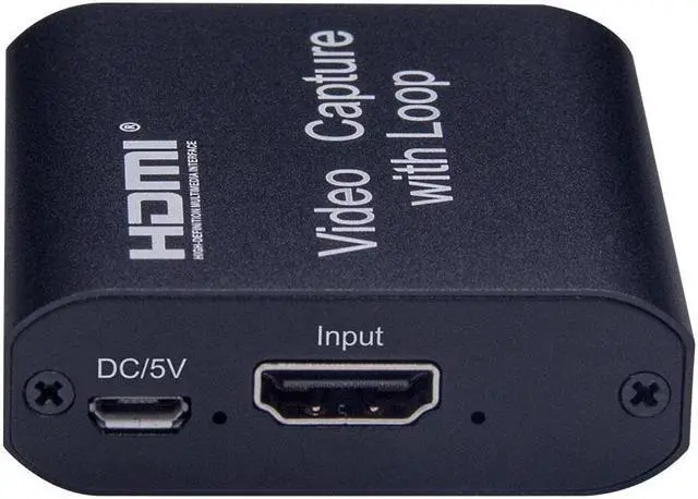 Alt view image 3 of 5 - 2.0 Capture Card HD 1080P 4K HDMI Video Capture Card Broadcast Live Stream Video Grabber Audio Video Capturing Device