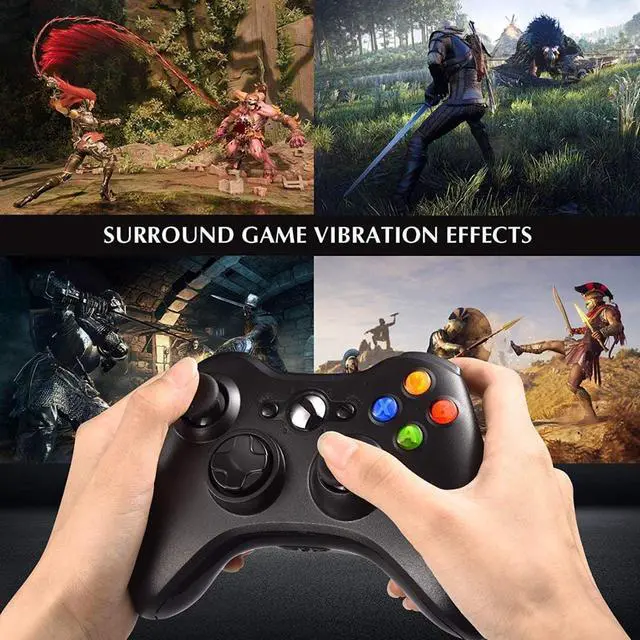 Alt view image 4 of 5 - Bluetooth Controller For Xbox 360 Gamepad Joystick For X box 360 Jogos Controle Win7/8/10 PC Game Joypad