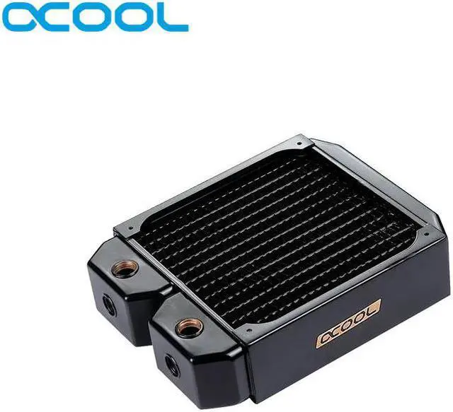 Alt view image 3 of 5 - XT45 Copper Radiator 140mm,280mm,420mm,560mm 45mm Thick Computer Water Cooling Build For 14cm Fan