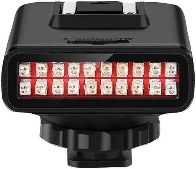 Alt view image 4 of 5 - LN-3 Studio IR LED Light USB Rechargeable Video Camera Infrared Night Vision 2100mAh High Power 20 Infrared Lamp Beads