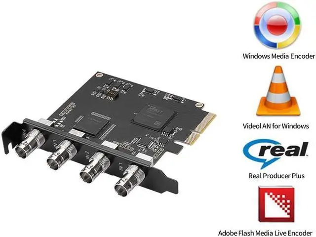 Alt view image 3 of 5 - DeckLink Duo 2 4ch SDI Playback and Capture Card pcie 4ch video capture 3G SDI quad 2K capture card