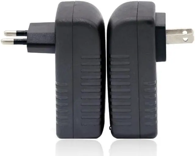 Alt view image 4 of 5 - adapter Power RJ45 splitter ethernet 10 100M Network Switch Cable injector DC48V 12V 0.5A 2A cctv camera tester