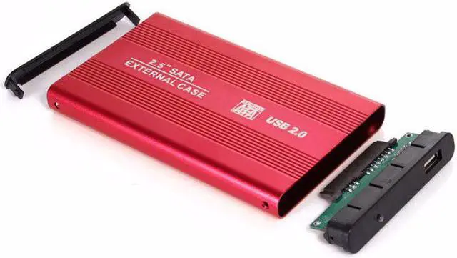 Alt view image 3 of 5 - 2.0 2.5" Inch SATA Enclosure External Case for Notebook Laptop Hard Disk