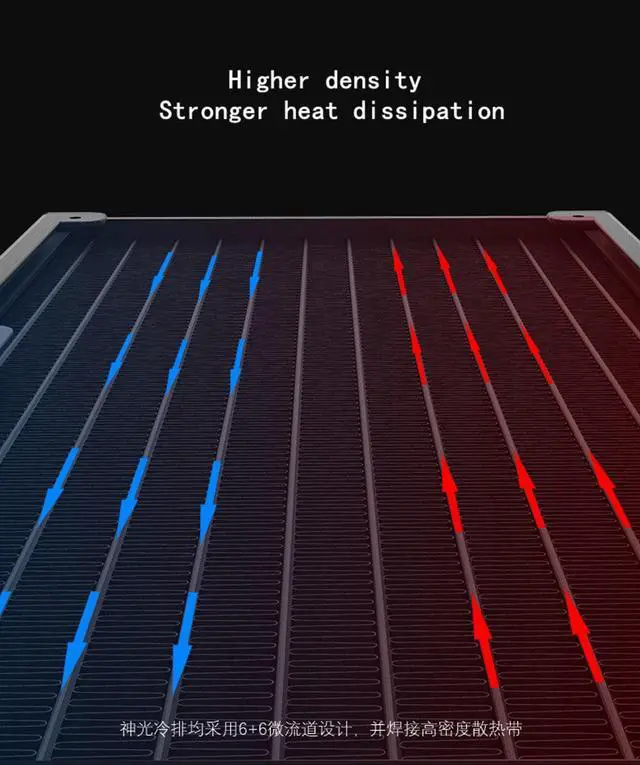 Alt view image 5 of 5 - Water Cooler High Performance 200 300W TDP Liquid Cooling RGB Radiator 120mm 240mm Fan For 115x 2011 x79 X99 AM4 Ventilador