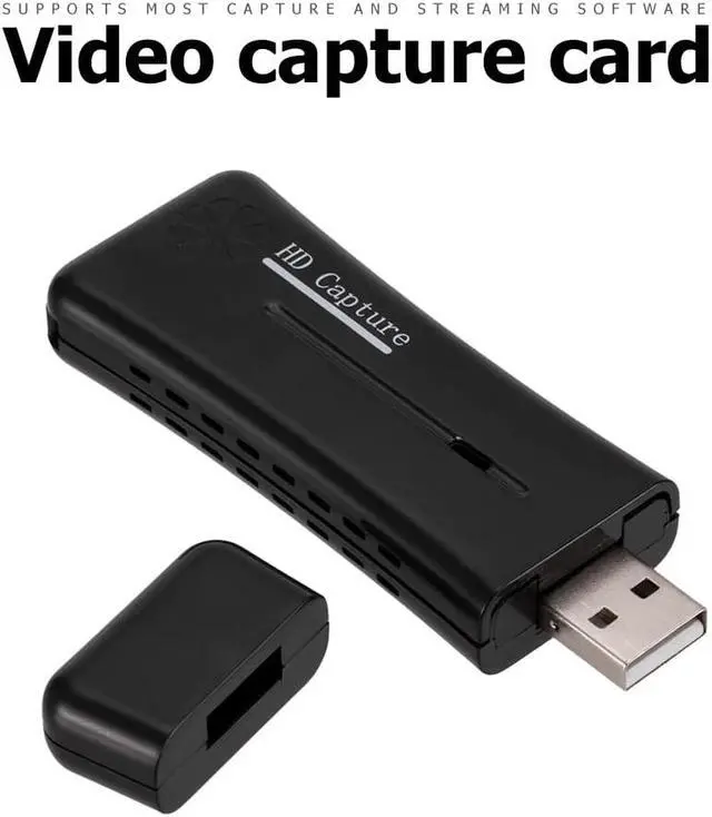 Alt view image 2 of 5 - USB 2.0 to HDMI Video Capture Card Adapter Converter Video and TV Tuner Cards for Windows 10 8 7 XP Vista Computer