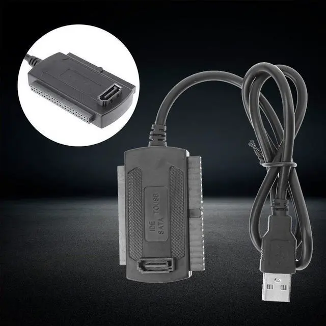 Alt view image 2 of 5 - 2.0 To SATA IDE Serial Parallel Port Cable Line 480Mbps for 2.5/3.5 inch Hard Disk for 44 pin IDE/80pin PATA hard disk