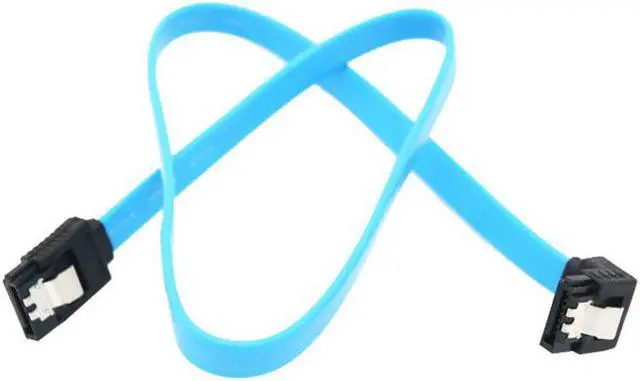 Main image of Speed Straight Right Angle 6Gbps SATA 3.0 Cable 6GB/s SATA III SATA 3 Cable Flat Data Cord for HDD SSD