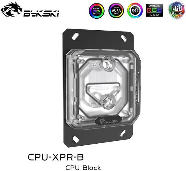 Alt view image 4 of 5 - CPU-XPR-B CPU Water Cooling Copper Block for AMD