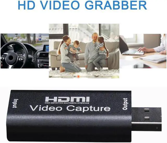 Main image of 1080P HDMI To USB 2.0 HD Video Audio Capture Card Standard AWG26 Cable Support Windows Android and MacOS For Teaching Recording