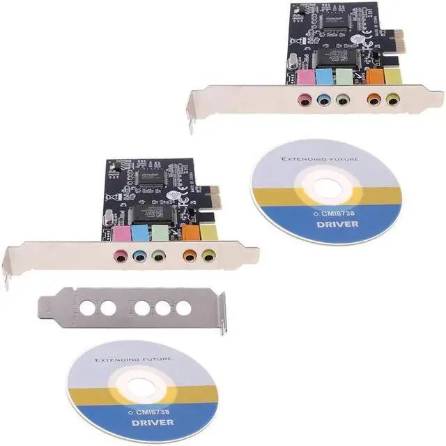 Main image of Audio Digital Sound Card 5.1 Solid Capacitors CMI8738 Chipset + Barrier