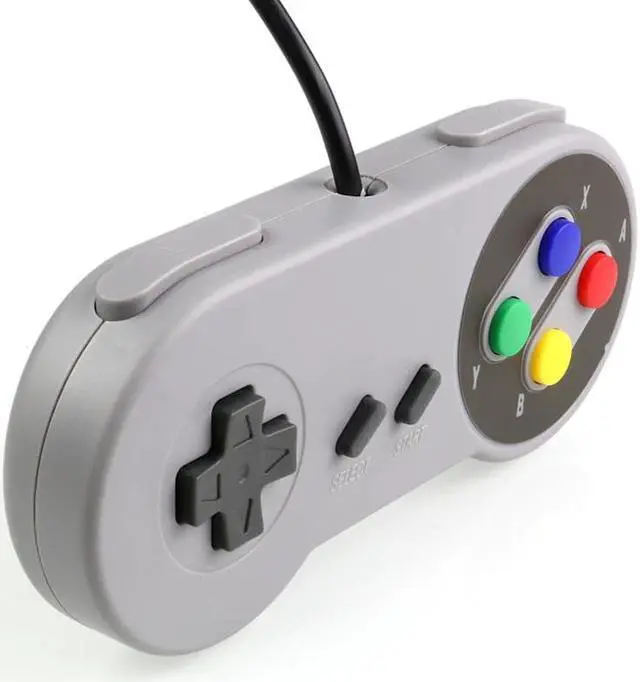 Alt view image 5 of 5 - Controller Gaming Joystick Gamepad Controller for Nintendo SNES Game pad for Windows PC For MAC Computer Control Joystick
