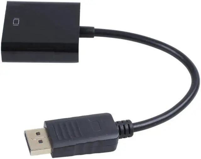 Alt view image 2 of 5 - 1080p DP DisplayPort Male to VGA Female Converter Adapter Cable Stock