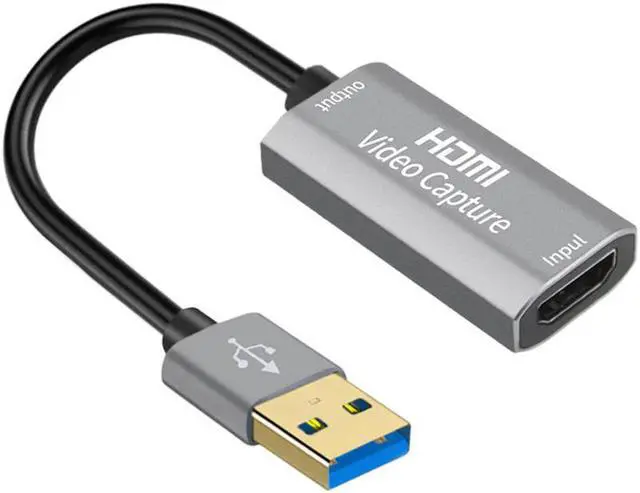 Main image of 3.0 Video Capture Card 1080P 60fps 4K  Video Grabber Box for Macbook PS4 Game Camera Recorder Live Streaming Webcasting