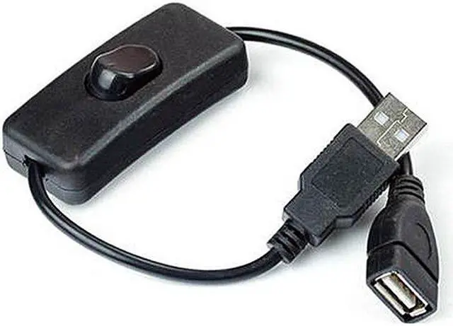 Main image of 28cm USB Cable with Switch ON/OFF Cable Extension Toggle for USB Lamp USB Fan Power Supply Line Durable HOT SALE Adapter