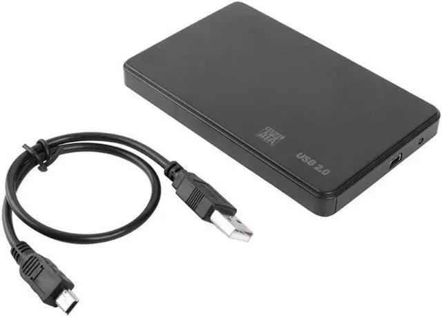 Alt view image 3 of 5 - to USB2.0/3.0 2.5 inch Hard Disk Case External Hard Disk Box with USB Cable HDD Enclosure support 20% UASP acceleration