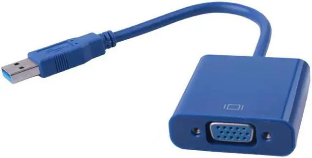 Alt view image 2 of 5 - 3.0 To VGA Adapter Cable External Graphic Card Video Multi-display Converter Adapter For PC Laptop Windows 7 8 10