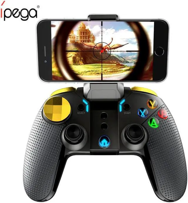 Main image of PG-9118 Wireless Bluetooth Gamepad Pubg Mobile Game Controller Gamepad Joystick for IOS Android Smartphone Windows PC Game