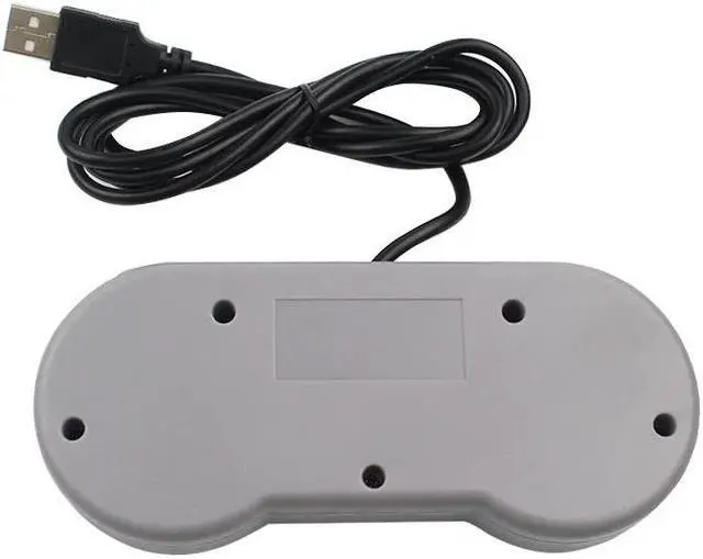 Alt view image 4 of 5 - USB Game Controller Gamepad Retro Joypad Black Gray Gamepads for PC Laptop Windows for NESPi4 Case for Raspberry Pi 4