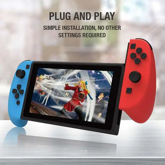 Alt view image 3 of 5 - Game Controller For Nintendo Switch Pro Joy-Con Gamepad For NS Switch Console Left + Right Not Bluetooth Joypad Joystick