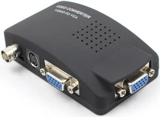 Alt view image 3 of 5 - Selling 1080P CCTV DVR DVD TV BNC S-video VGA to VGA Converter Adapter Digital Box Support for PC and for MAC computers GT