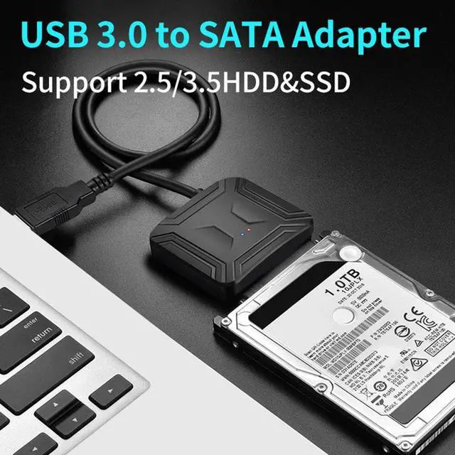 Alt view image 2 of 5 - III Hard Drive Adapter Cable 0.5m to USB Cable USB 3.0 to 2.5 3.5 inch Wire Adapter Wired Convert Cables