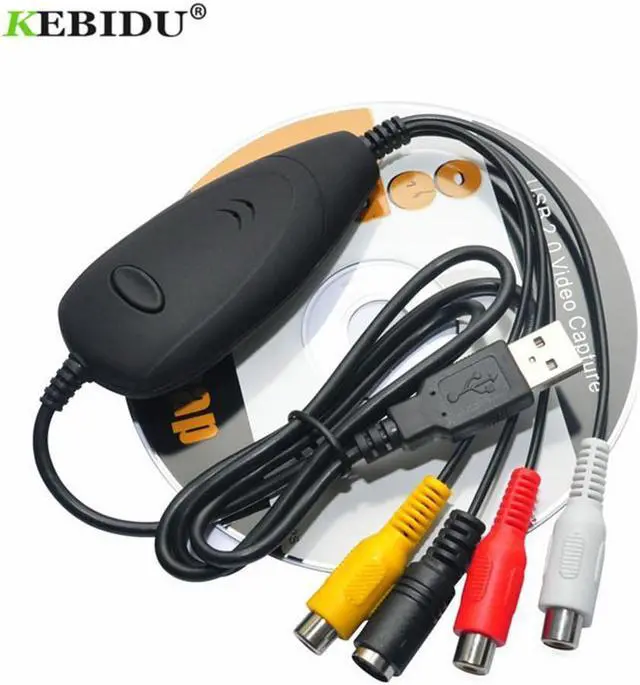 Alt view image 2 of 6 - EZCAP172 Video Camera Recorder USB Audio Video Capture Card Convert Analog Video From VHS 8MM DVD Player Support Win7/8/10